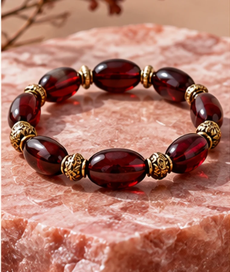 Clear and pale gemstone bracelet used for a real crystal authenticity guide