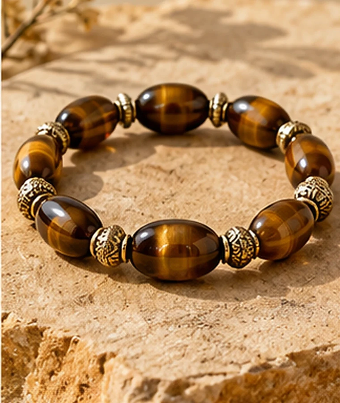 Earth Balance Bracelet in the earth Five Elements color palette