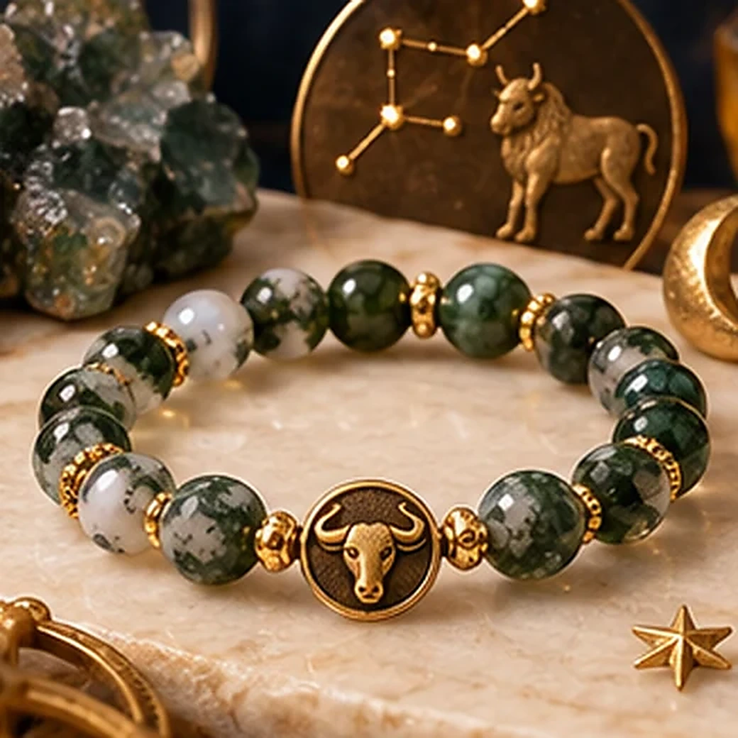 Taurus crystal bracelet