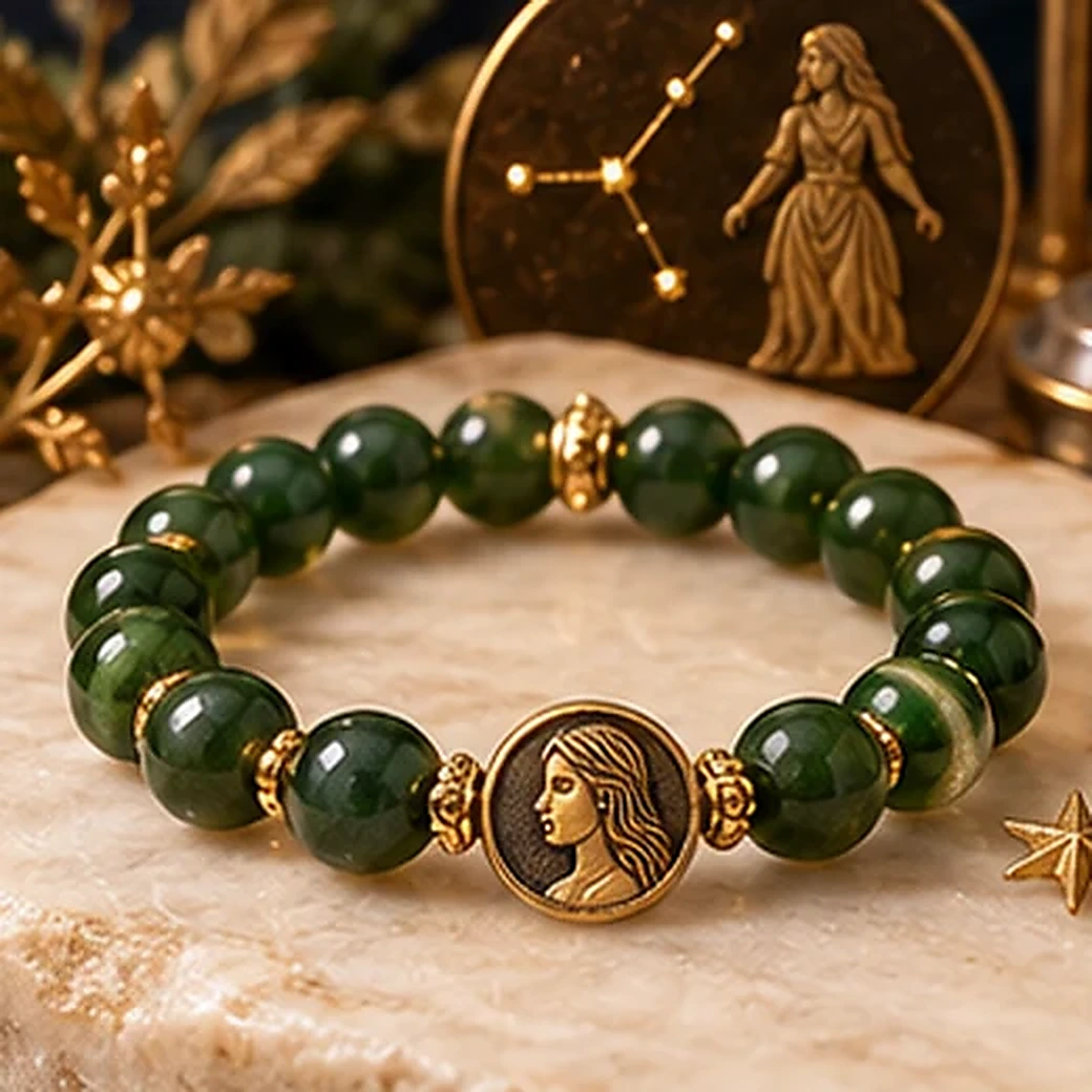 Virgo crystal bracelet