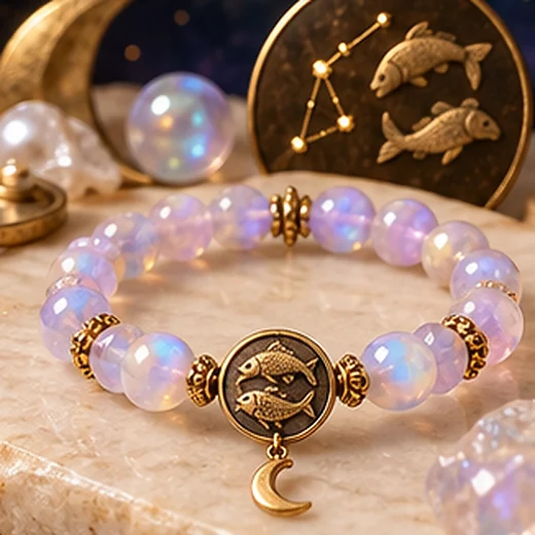 Pisces crystal bracelet